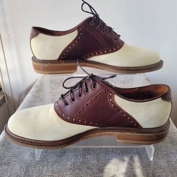 Johnston & Murphy Other - Johnston & Murphy Brennan Saddle Sheepskin Leather Oxford Shoe (Men’s Size 10 M)